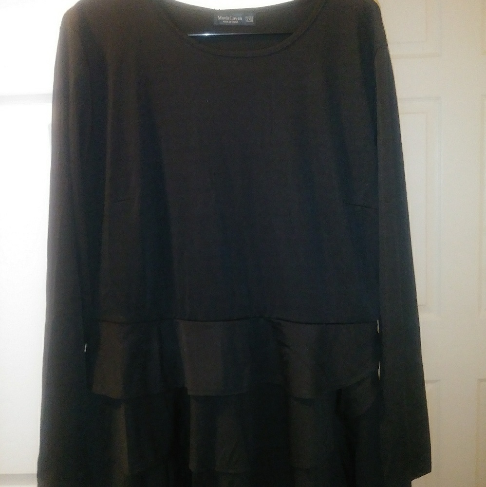 Plus Size Peplum Top